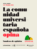 La comunidad universitaria española opina