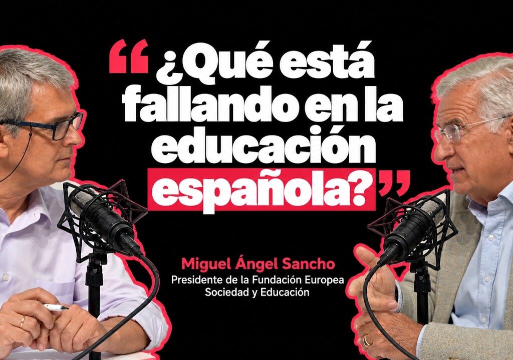 Miguel Ángel Sancho en La Charleta Educativa: “La dirección escolar es la gran palanca para mejorar la educación”