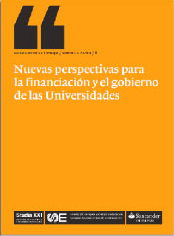 DT 6. Nuevas perspectivas para la financiación y el gobierno de las universidades